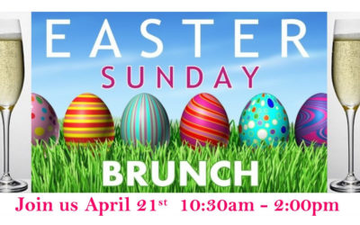 Easter Brunch at Burger Theory and Signature Events/Burger Theory at Holiday Inn Carol Stream, April 21, 2019 (10:30 to 2:00)